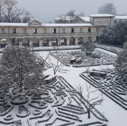 Palazzo Ducale, Giardino dei Semplici innevato