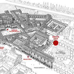Palazzo Ducale di Mantova: mappa per concerti luglio 2023